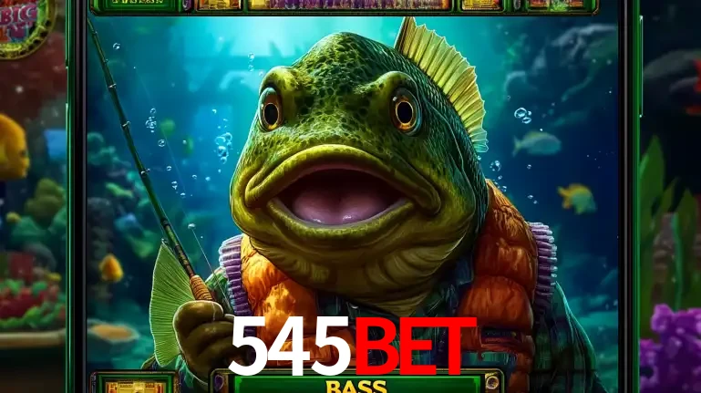 Personagem de peixe pescador do popular jogo de slot com tema de pescaria, uma das emocionantes opções de caça-níqueis para jogar e ganhar no cassino 545bet.